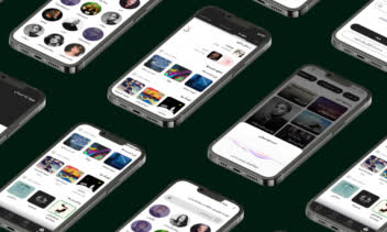 طراحی UI/UX اپلیکیشن موسیقی کرو