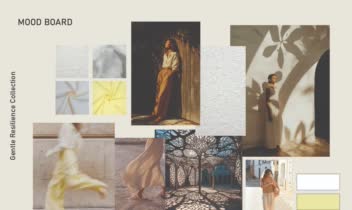ساخت mood board برای کالکشن فشن