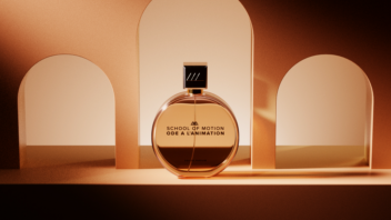 عکس از محصول عطر و ادکلن با فضاسازی لوکس و نورپردازی پریمیوم