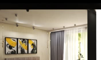 طراحی اتاق خواب مدرن با کلوزت‌روم (Closet) یکپارچه و بهینه