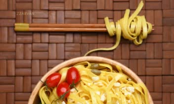 عکاسی تبلیغاتی و غذا (ماکارونی)
