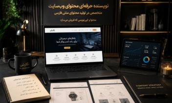 تولید محتوا برای انواع وب سایت ها با موضوعات مختلف و معرفی خدمات و محصولات و رعایت اصول سئو نویسی