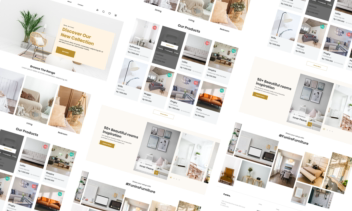 طراحی UI و برنامه‌نویسی سایت فروشگاهی لوازم منزل