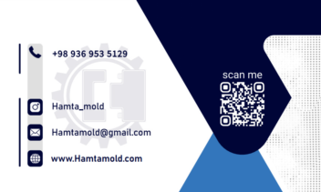 طراحی کارت ویزیت برای شرکت قالبسازی