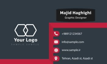 خام ـ طراحی نمونه کارت ویزیت ۴ مناسب انواع کسب‌وکارها