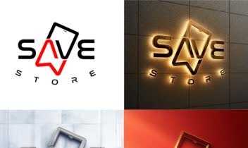 لوگو موبایل فروشی   SAVE STORE