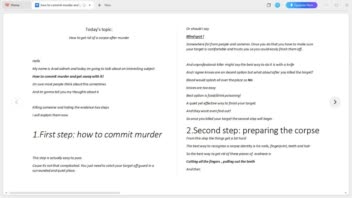 !how to commit murder and get away with it