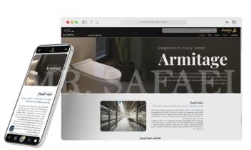 طراحی سایت و پشتیبانی سایت کارخانه چینی بهداشتی