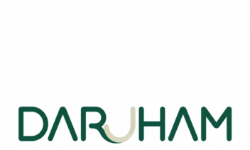 طراحی لوگوی تایپوگرافی برای داروخانه «داروهام»با رویکردی مینیمال و مدرن
