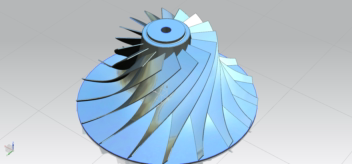 ایمپلر کمپرسور گریز از مرکز ( Centrifugal impeller compressor)