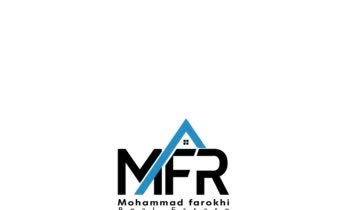 طراحی لوگو املاک تایپوگرافی انگلیسی