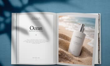 طراحی کمپین تبلیغاتی محصولات پوستیocean با کمک Ai
