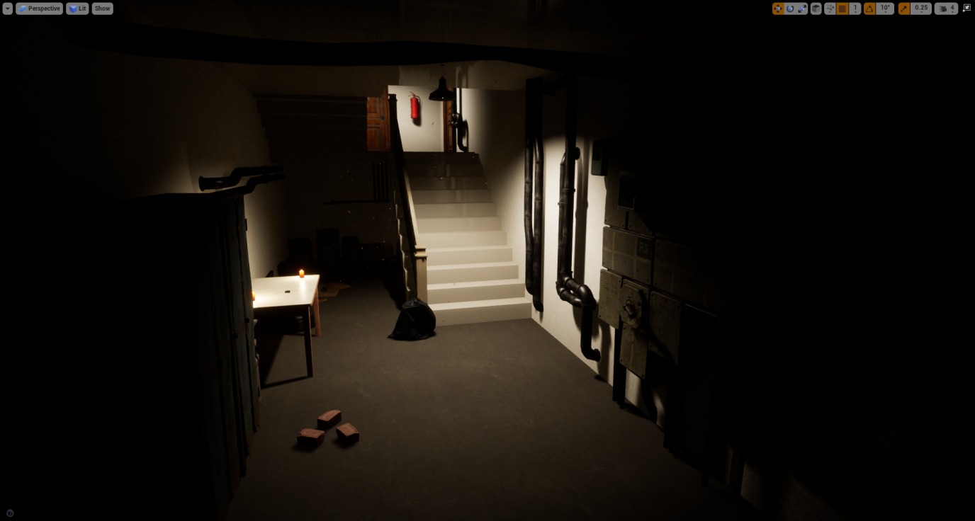 بازی ترسناک Dark Alley (برای آریا کئوکسر)