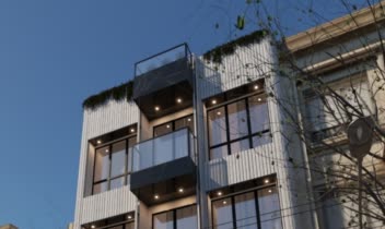 طراحی نما در شهر مشهد، خیابان امت