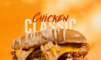 عکاسی تبلیغاتی فست‌فود با استایل مدرن و مینیمال
