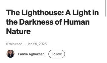 مقاله نقد و تحلیل فیلم "The Lighthouse" به زبان انگلیسی