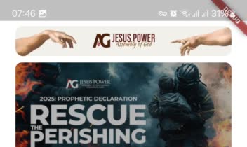 اپلیکیشن موبایل AG Jesus Power