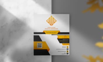 طراحی کارت ویزیت شخصی در زمینه ی طراح گرافیک