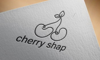 لوگوی انلاین شاپ cherry لوگوی تلفیقی