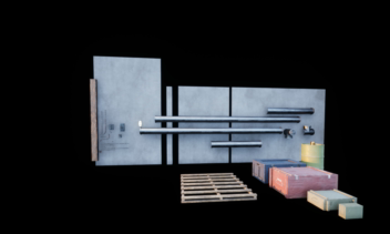نمونه کار WW2 bunker crossway Environment