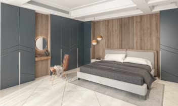 طراحی اتاق خواب مستر با نرم افزار تری دی مکس