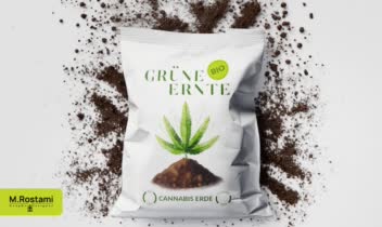 دیزاین بسته بندی کود Grüne Ernte برای آمازون