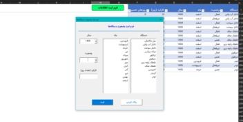 طراحی داشبورد هوشمند پایش عملکرد و تحلیل داده‌ها در اکسل