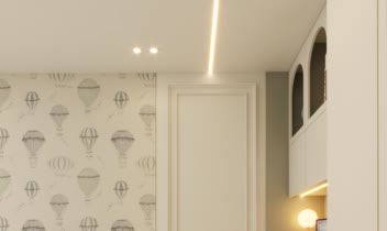 طراحی نئوکلاسیک اتاق کودک ۵ ساله