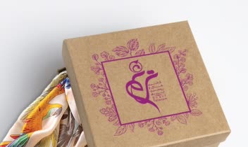طراحی لوگو تایپ ترنم با تقوش اسلیمی