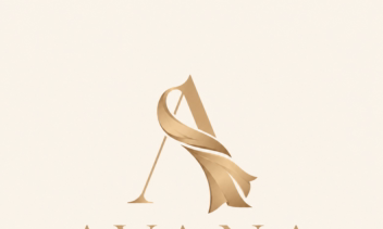 طراحی لوگوی اختصاصی برند شال و روسری آوانا