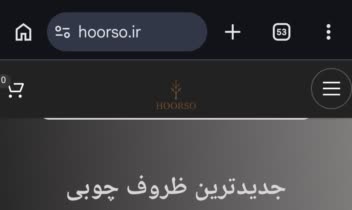 طراحی سایت وردپرسی فروشگاهی هورسو