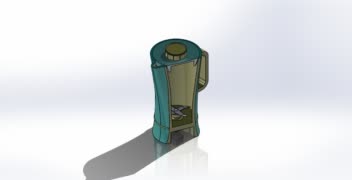 ساخت و طراحی بدنه یک همزن برقی