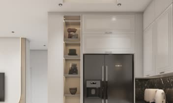 طراحی  آشپزخانه به سبک  نئو کلاسیک