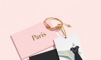 طراحی کارت ویزیت براس فروشگاه لباس