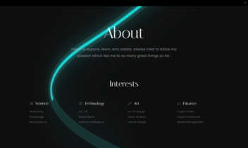 طراحی و توسعه اختصاصی سایت portfolio
