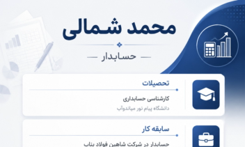 طراحی پوستر ساده و در عین حال شیک