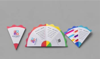 طراحی بروشور لوازم التحریر Stationery Classic