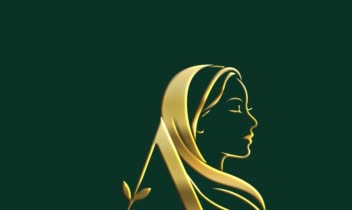نمونه لوگو مونوگرام+نماد برای برند شال و روسری ( آوانا)