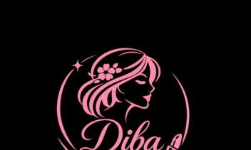 طراحی لوگو و کارت ویزیت. آرایشگاه دیبا. کاشی و سرامیک تندیس