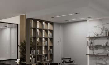 طراحی داخلی  لابی مجتمع مسکونی