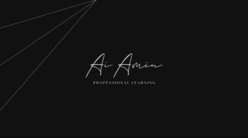 طراحی کارت ویزیت مینیمال برای آکادمی