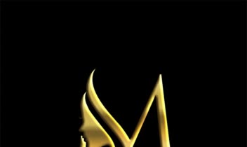 نمونه طراحی لوگو مونوگرام با حرف M + نماد