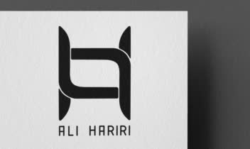 طراحی لوگوی شخصی برند با ترکیب حروف a و H