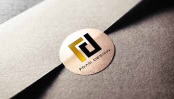 لوگوی برند FOAD DESIGN - هویت بصری مدرن صنعتی