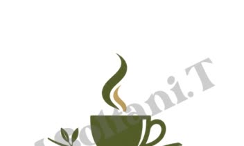 لوگوی مینیمال برای کافه‌کتاب دنج
