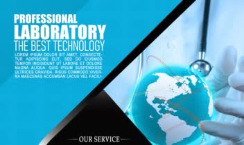 طراحی تراکت و بروشور هوشمند برای مراکز آزمایشگاهی و تکنولوژی (Laboratory Technology)