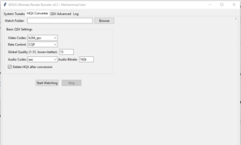 EDIUS Ultimate Render Booster v6.3