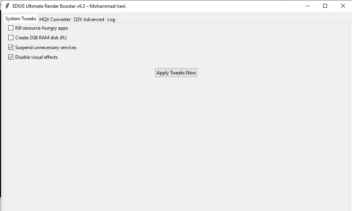 EDIUS Ultimate Render Booster v6.3