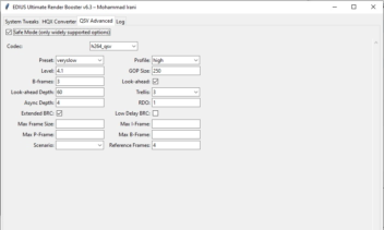 EDIUS Ultimate Render Booster v6.3