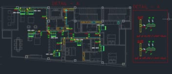 نمونه طراحی و محاسبات تاسیسات مکانیکی از پروژه مسکونی تختی گروه ساختمانی میراژ HVAC piping, HVAC ductwork, Drain